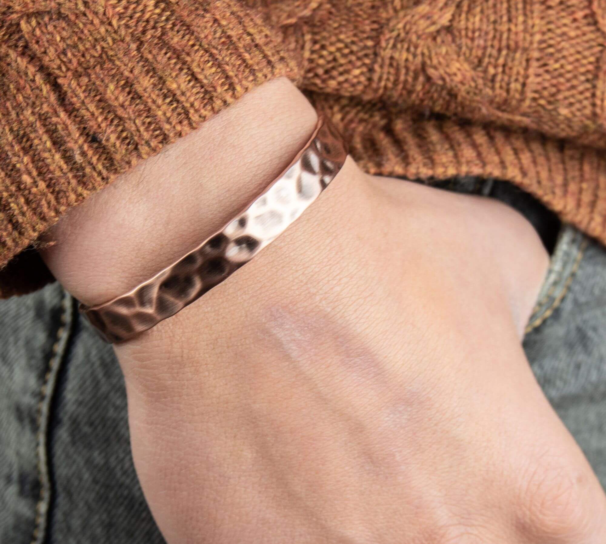 Bracelet Magnétique Krista en cuivre | homme et femme - Alphapole