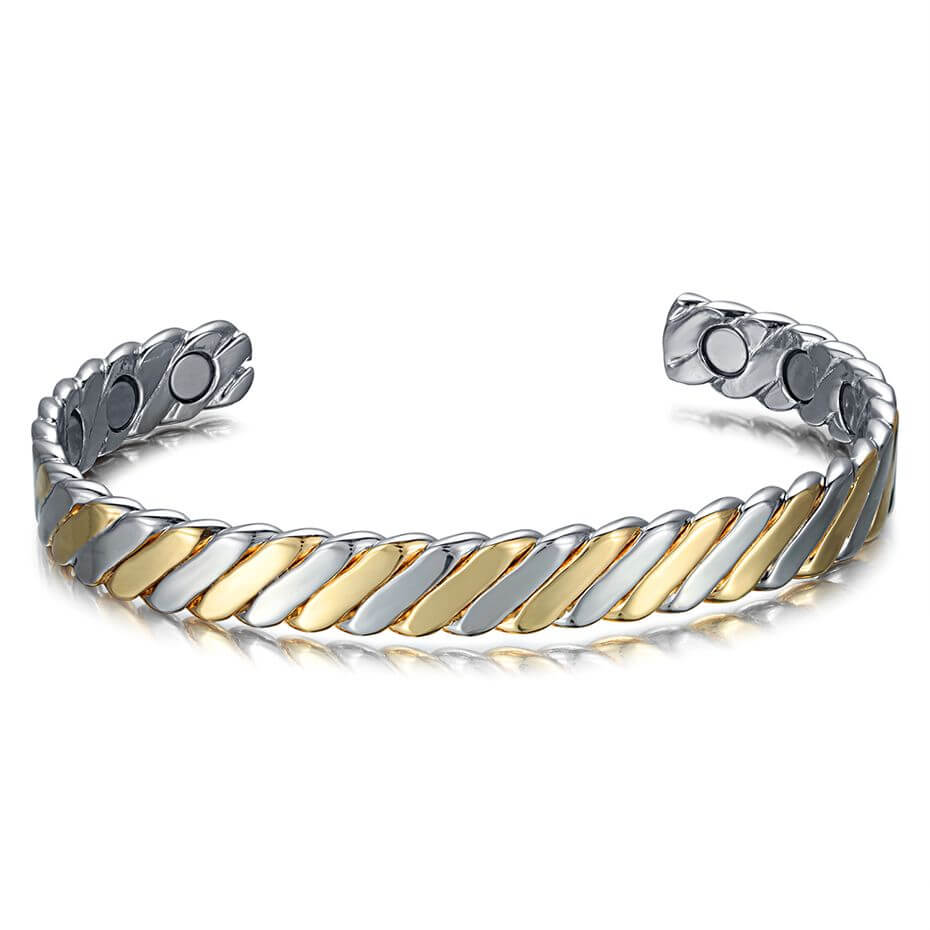 Bracelet De Cheville Magnétique En Cuivre Pur Design Antique - Cadeau Fête Des Mères Pour Femme