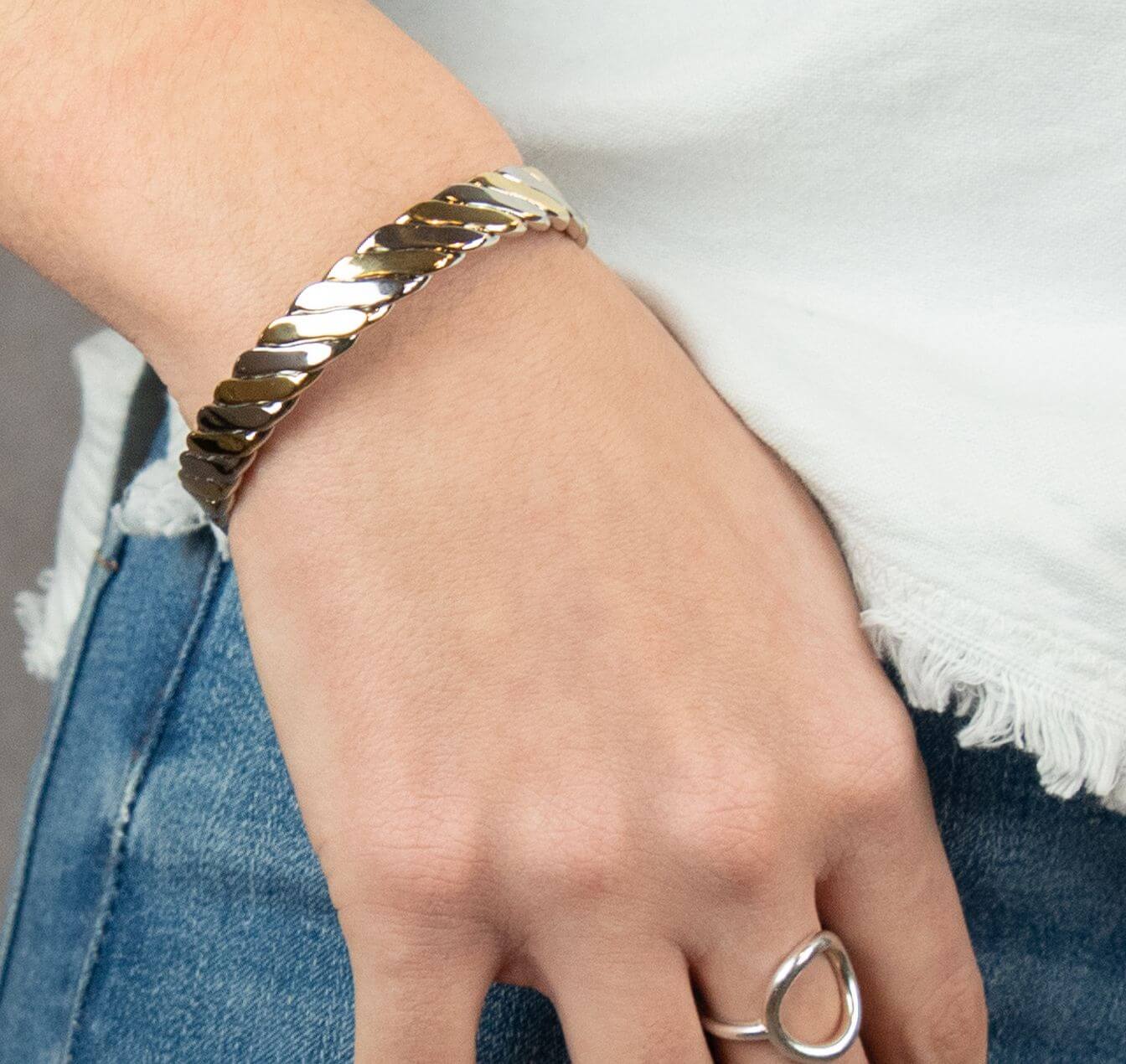 Bracelet De Cheville Magnétique Cuivre Pur Femme – Design Antique Élégant, Bien-Être & Style, Idéal Cadeau Fête Des Mères