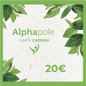 Carte Cadeau 20 Euros Alphapole