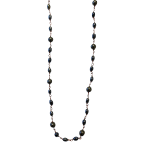 collier perle hématite