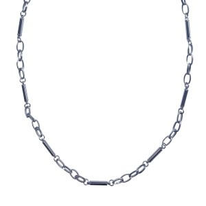 Collier magnétique Alpha argent