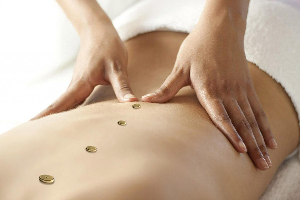 massage du dos et réflexologie magnétique