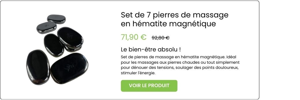 Pierres de massage